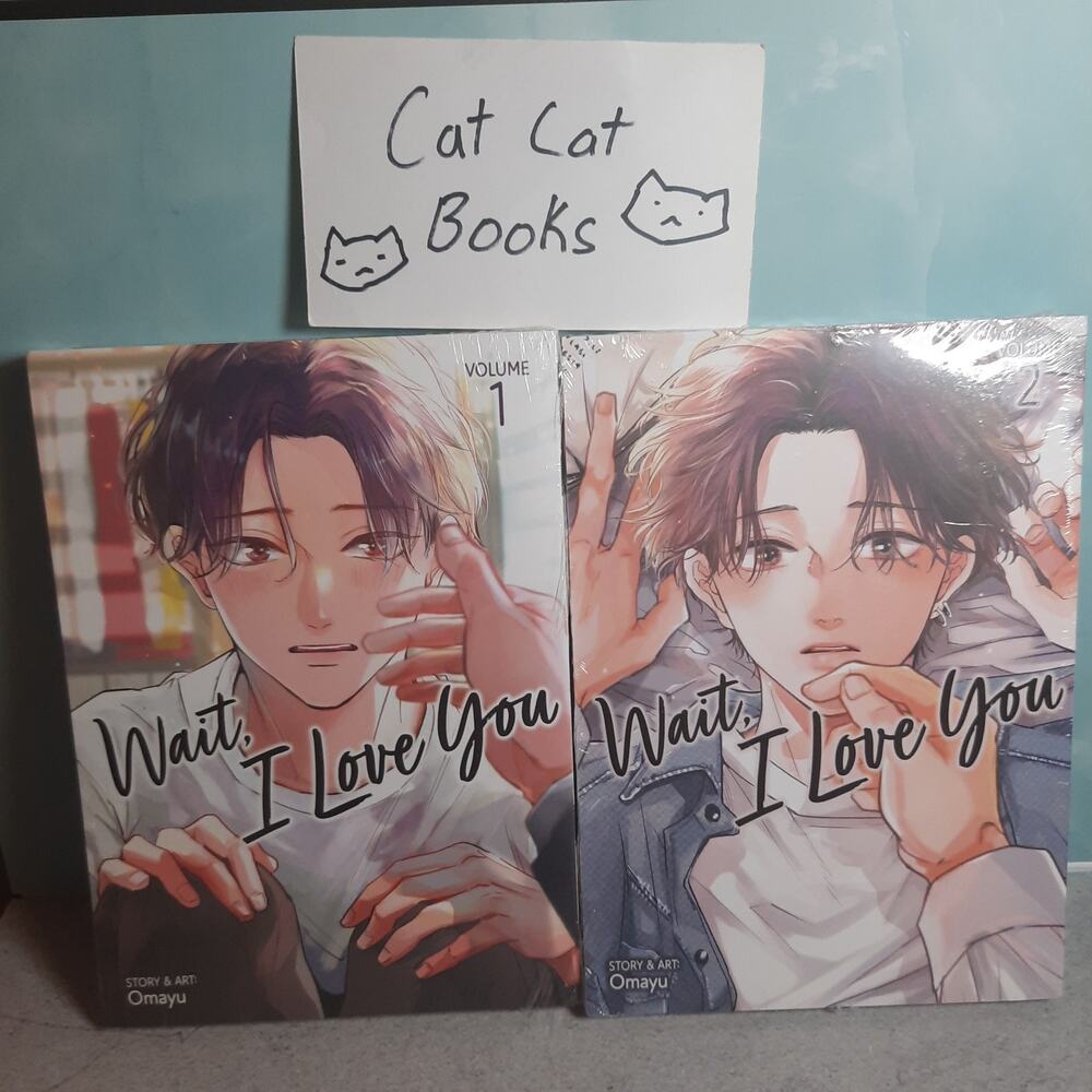 📚Wait, I Love You Vo. 1-2 Official English Manga Bundle Seven Seas Yaoi